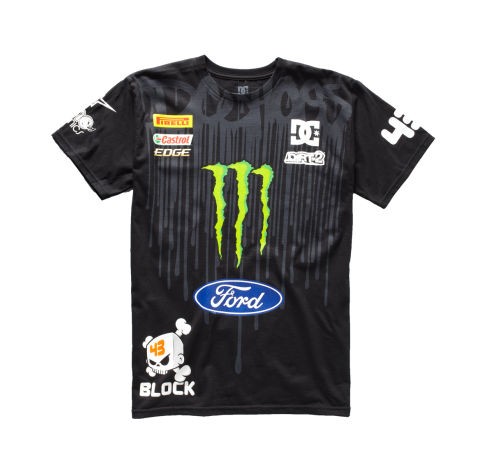 DC KEN BLOCK FORD MONSTER ENERGY DRIP TSHIRT BLACK Click to enlarge